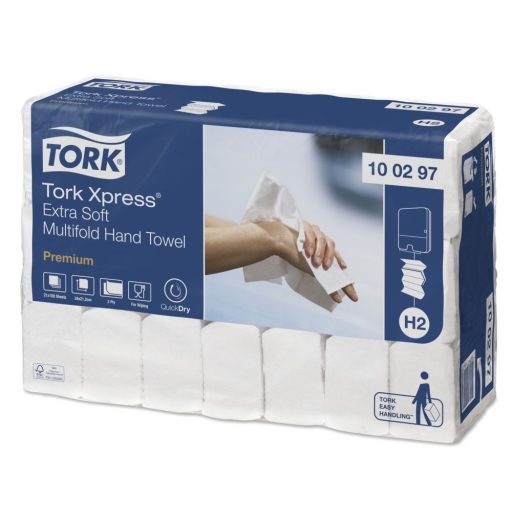 Tork Xpress Extra Soft Multifold kéztörlő Premium H2