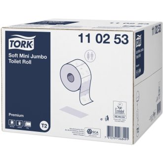 Tork Soft Mini Jumbo toalettpapír Premium T2