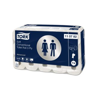 Tork Soft kis tekercses toalettpapír 3 rétegű T4