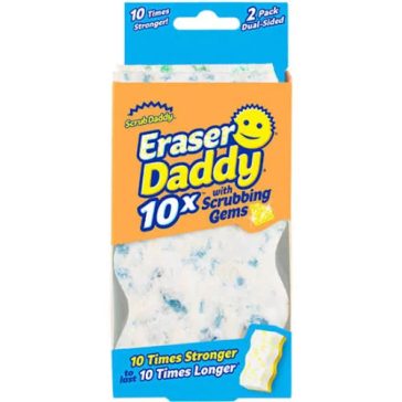   Scrub Daddy Eraser Daddy – Kétoldalas varázsszivacs és mikroradír
