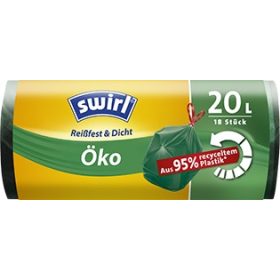 Swirl ÖKO szemeteszsák zárószalagos 20L-es 18db