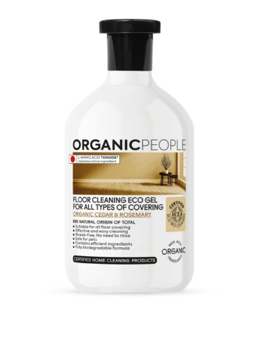 Organic People Öko Padlótisztító gél minden felületre bio cédrussal és rozmaringgal 500ml