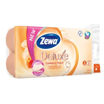 Zewa Deluxe Cashmere Peach 8db/csomag