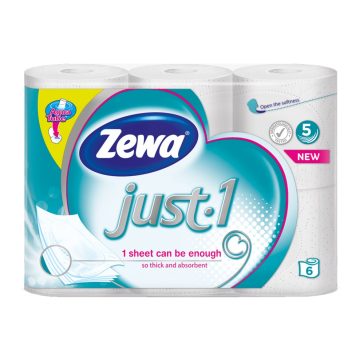 Zewa Just1 6db/csomag