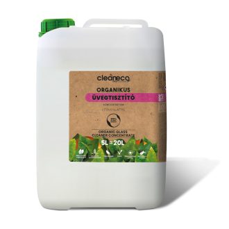 Cleaneco Organikus Üvegtisztító koncentrátum 5l