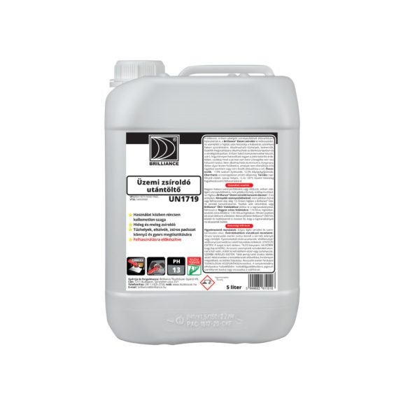 Brilliance® Üzemi zsíroldó 5l (utántöltő) Brilliance® Üzemi zsíroldó 5l (utántöltő)
