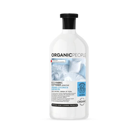 Organic People Öko Szenzitív Öblítő bio kókusszal és mandulaolajjal 1l Organic People Öko Szenzitív Öblítő bio kókusszal és mandulaolajjal 1l
