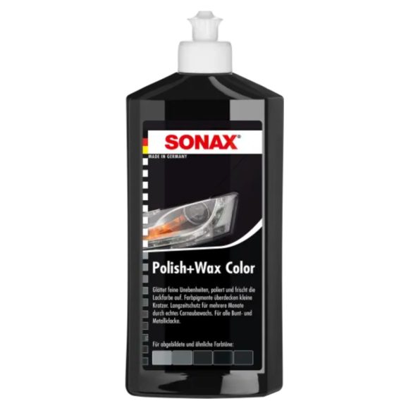 Sonax Polir és Wax Fekete 500ml Sonax Polir és Wax Fekete 500ml