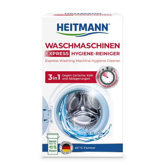 HEITMANN EXPRESSZ higiéniás mosógéptisztító por 250g HEITMANN EXPRESSZ higiéniás mosógéptisztító por 250g