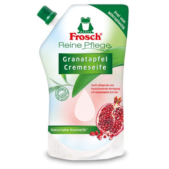 Frosch Folyékony szappan Gránátalma - utántöltő 500ml Frosch Folyékony szappan Gránátalma - utántöltő 500ml