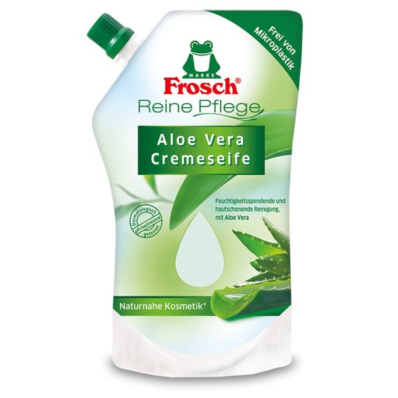 Frosch Folyékony szappan Aloe Vera - utántöltő 500ml Frosch Folyékony szappan Aloe Vera - utántöltő 500ml