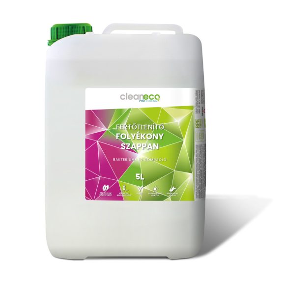Cleaneco Fertőtlenítő Folyékony Szappan 5l Cleaneco Fertőtlenítő Folyékony Szappan 5l