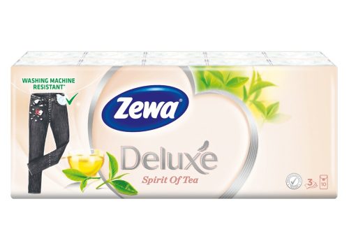 Zewa Deluxe Spirit of tea papírzsebkendő 10x10