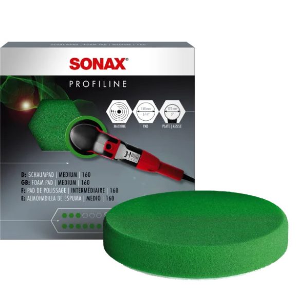 Sonax Csiszoló Szivacs Közepes 160 (zöld) Sonax Csiszoló Szivacs Közepes 160 (zöld)