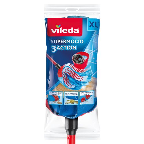 Vileda 3Action gyorsmelmosó nyéllel