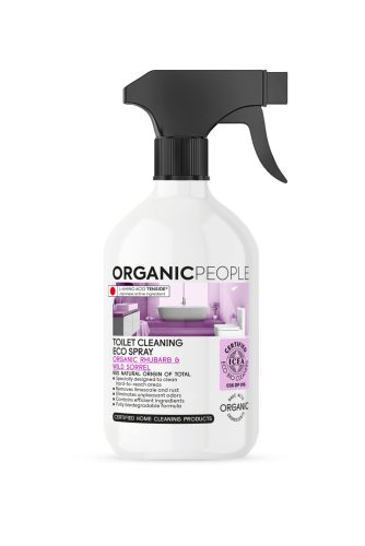 Organic People Öko WC tisztító spray bio rebarbarával és vadsóskával 500ml