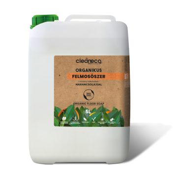   Cleaneco Organikus felmosószer növényi alkohollal - Narancs 5l