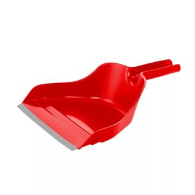 Bonus Handrix kézi szemeteslapát gumiéllel Piros 