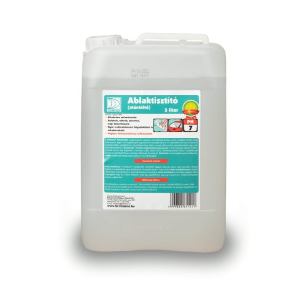 Brilliance® ÖKO Ablaktisztító (utántöltő) 5l Brilliance® ÖKO Ablaktisztító (utántöltő) 5l