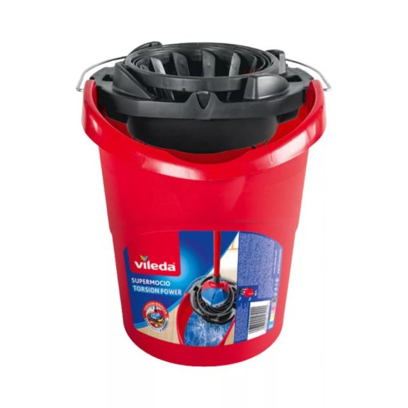 Vileda SuperMop gyorsfelmosó vödör csavaróval Vileda SuperMop gyorsfelmosó vödör csavaróval