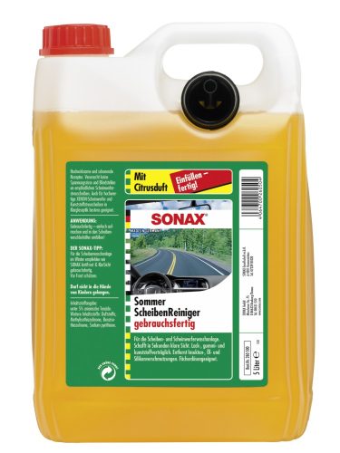 Sonax Nyári Szélvédőmosó Citrus 5l