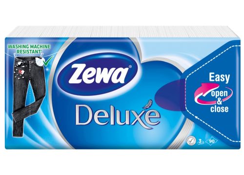 Zewa Deluxe papírzsebkendő 90db