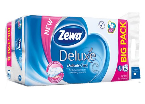 Zewa Deluxe Delicate Care 16db/csomag