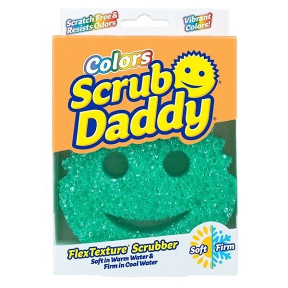Scrub Daddy Colors – Multifunkcionális súrolószivacs (Zöld) Scrub Daddy Colors – Multifunkcionális súrolószivacs (Zöld)