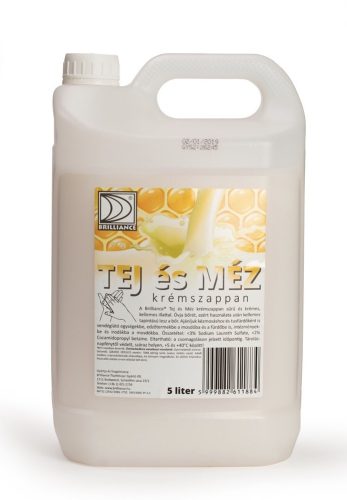 Brilliance Tej és Méz Krémszappan 5l