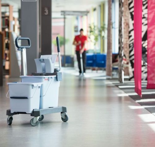 Vileda Professional UltraSpeed Pro Ready to Go tolókarral - kétvödrös 