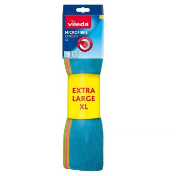 Vileda 4 színű XXL mikroszálas törlőkendő