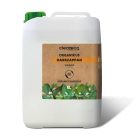 Cleaneco Organikus Habszappan - Mangó illattal 5l