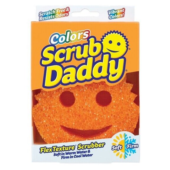 Scrub Daddy Colors – Multifunkcionális súrolószivacs (Narancssárga) Scrub Daddy Colors – Multifunkcionális súrolószivacs (Narancssárga)