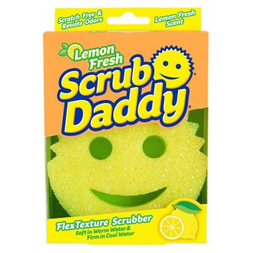   Scrub Daddy Lemon Fresh – Frissítő citrom illatú súrolószivacs