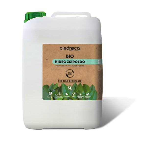 Cleaneco Bio Hideg zsíroldó 5l Cleaneco Bio Hideg zsíroldó 5l