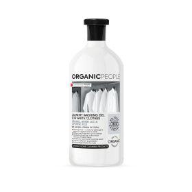   Organic People Öko Mosógél fehér ruhákhoz bio vízililiommal és japán rizzsel 1l