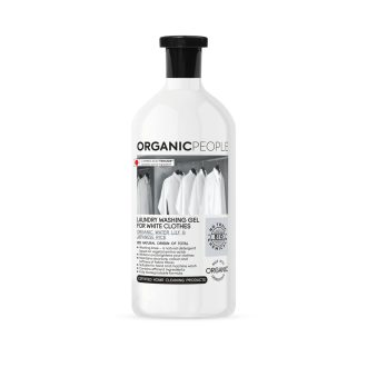   Organic People Öko Mosógél fehér ruhákhoz bio vízililiommal és japán rizzsel 1l