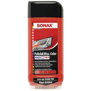 Sonax Polír és Wax  Nanopro - Piros