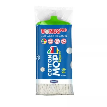 BonusPRO CottonMOP Expert pamut felmosófej Zöld 350g 