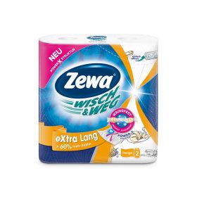   Zewa Wisch&Weg Extra Long Design papírtörlő - 2 rétegű 2 tekercses 