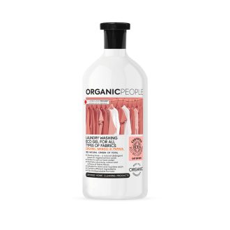   Organic People Öko Mosógél minden textíliához bio mangóval és papayával 1l