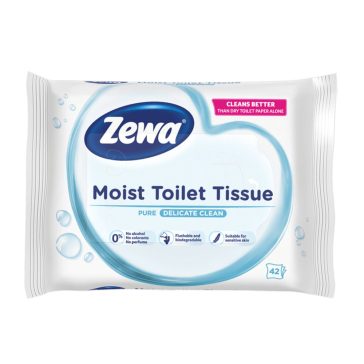 Zewa Pure Nedves toalettpapír