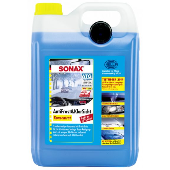 Sonax Szélvédőmosó és jégoldó koncentrátum 5l Sonax Szélvédőmosó és jégoldó koncentrátum 5l
