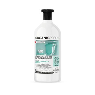   Organic People Öko Szenzitív Mosógél babaruhákhoz bio kamillával és mosódióval 1l