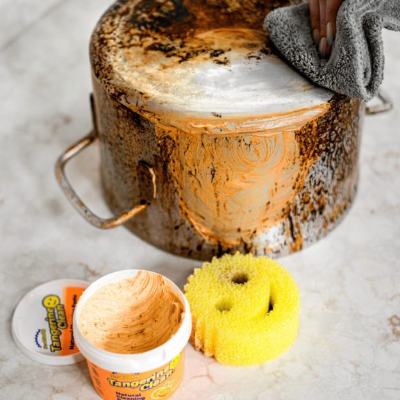 Scrub Daddy Tangerine Clean – Univerzális súrolópaszta Scrub Daddy Tangerine Clean – Univerzális súrolópaszta