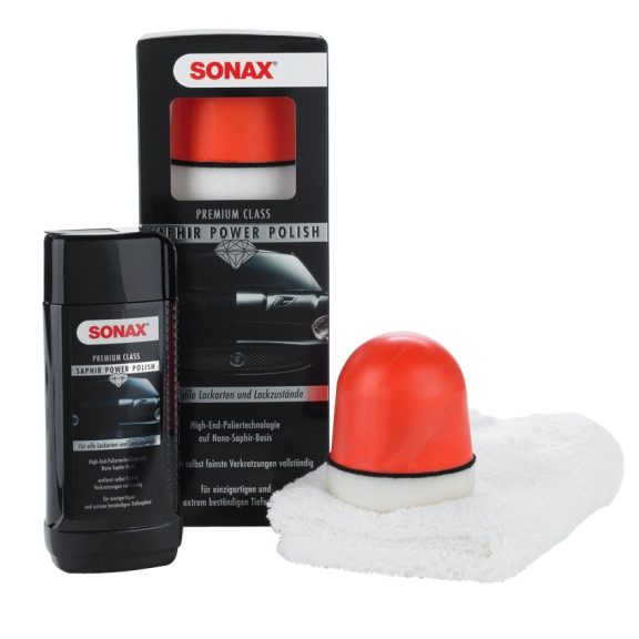 Sonax PremiumClass Zafír polírozó szett Sonax PremiumClass Zafír polírozó szett