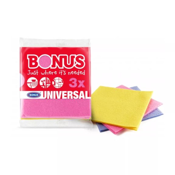 Bonus általános törlőkendő 3db-os Bonus általános törlőkendő 3db-os