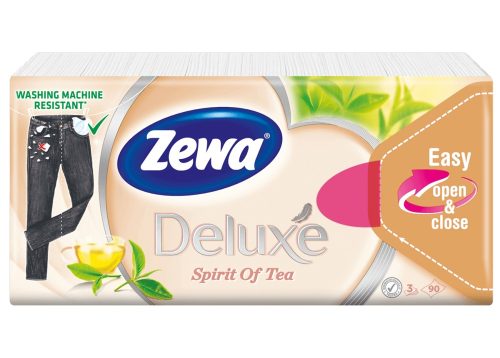 Zewa Deluxe Spirit of tea papírzsebkendő 90db