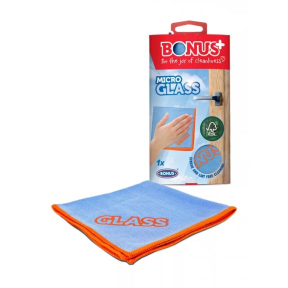 Bonus MicroGLASS mikroszálas ablaktörlőkendő Bonus MicroGLASS mikroszálas ablaktörlőkendő