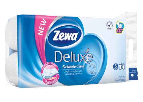 Zewa Deluxe Delicate Care 8db/csomag